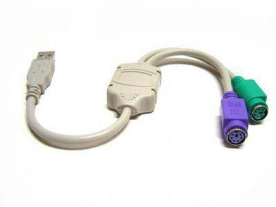 PS2 to USB Converter Adapter Cable