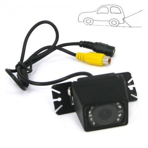 PAL Mode Adjustable Angle Car Rear View Color CMOS Camera