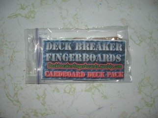 Cardboard Deck Pack