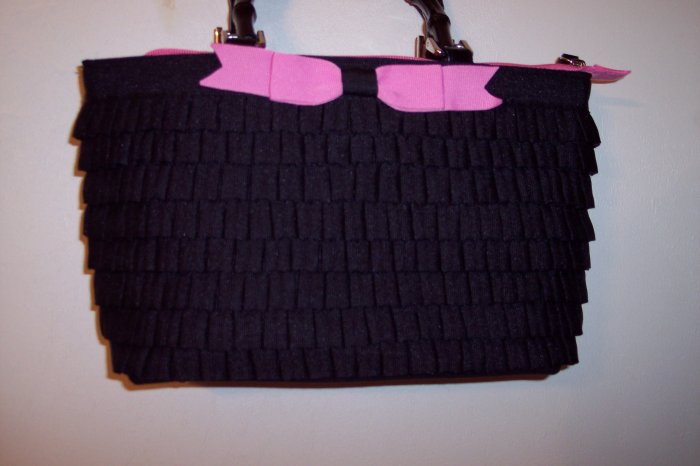 PINK RIBBON BOW BOUTIQUE HANDBAG
