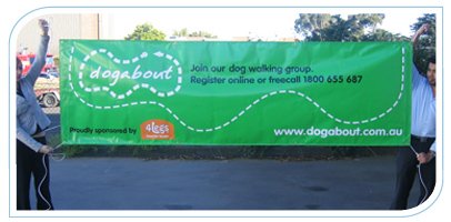 Super Big Outdoor vinyl banner sign with complete advertising printing