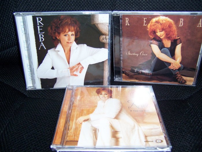 5 CD's: Reba McEntire Starting Over, Faith Hill Breathe