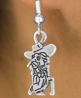 Ole Miss -- Colonel Rebel Earrings