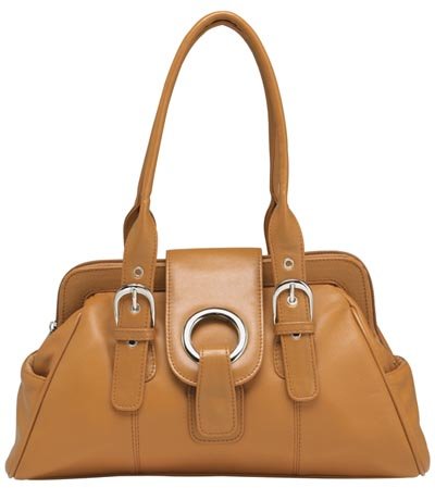 Embassy Genuine Leather Light Brown Purse.