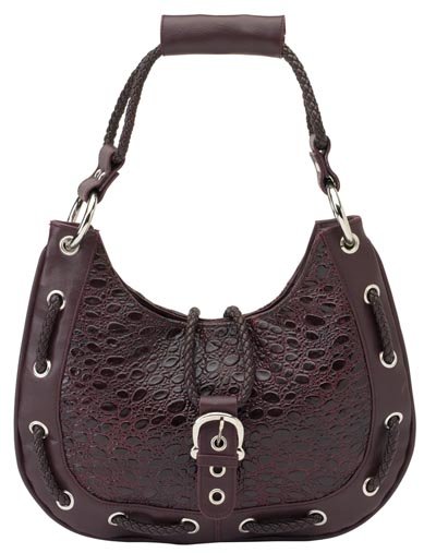 Ladies Burgundy Genuine Leather Purse