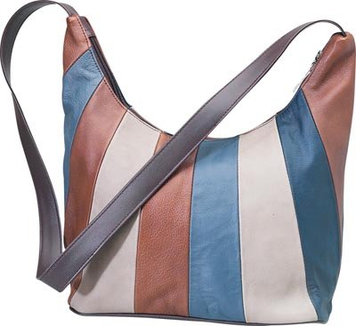 Embassy Genuine Solid Leather Shoulder Bag.