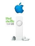 Apple iPod Shuffle 1.0GB Pocket-Size Digital Music MP3 Player