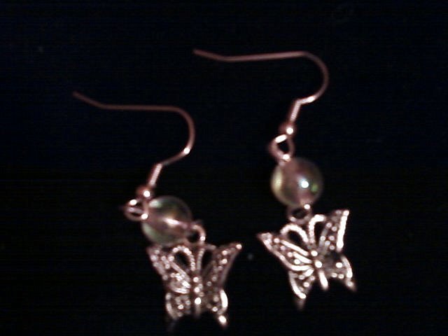 Butterfly Earrings.