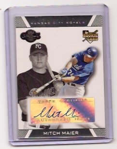 2007 Topps Co-Signers Mitch Maier RC Auto