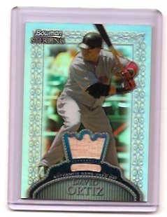 2005 Bowman Sterling David Ortiz Bat Refractor /199