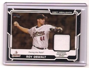 2008 Topps Roy Oswalt 2007 Highlights Jersey