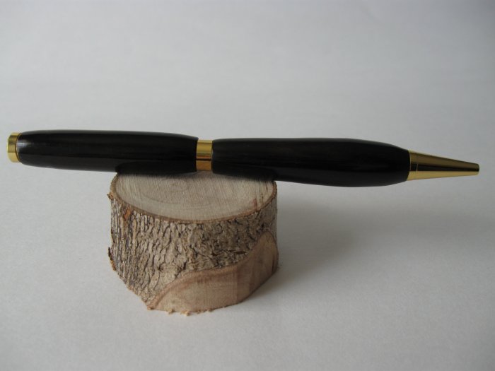 Ebony and Gold Pen