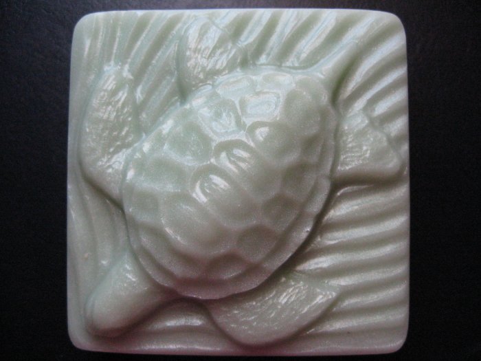 (Tangerine and Sweet Basil) Sea Turtle Goats Milk Glycerin Soap