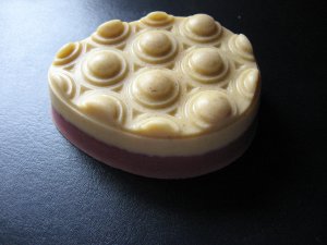(Organic Jasmine Linden Blossom)(Organic Jasmine Organic Calendula) Message Egg Shaped Glycerin Soap