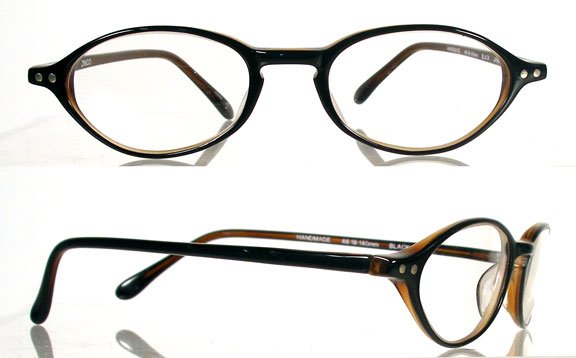 ZIMCO "Janee" Black Eyeglass Frames