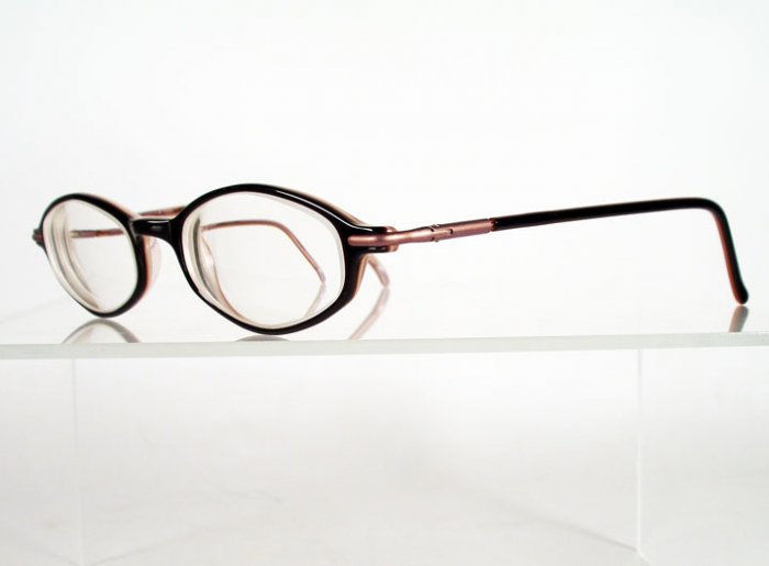 DAKOTA D55 Black and Pink Eyeglass Frames