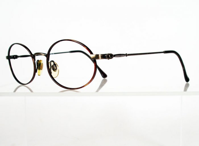 ANNE KLEIN II 6007 K1059-S Antique Gold Wire Frames