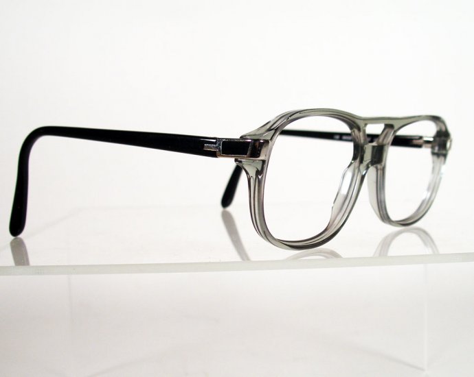 SFEROFLEX 1034 Gray with Black Drivers-Style Eyeglass Frames
