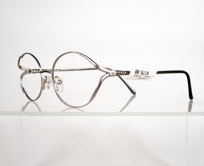 FIRENZE Fiorino-B Bendable Titanium Silver Eyeglass Frames