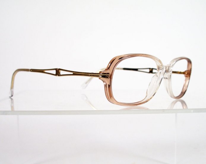 LUXOTTICA LU 4297 Rose and Gold Eyeglass Frames