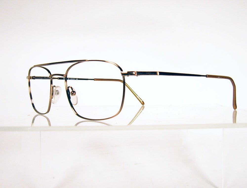 COTTET Tech 22 Brown Metal Drivers Style Eyeglass Frames