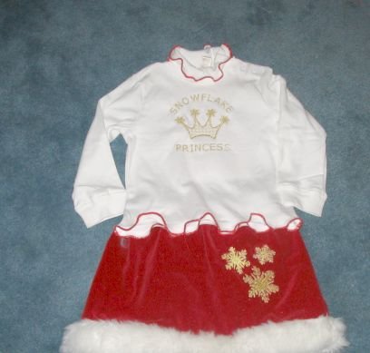 SnowFlake Princess Velvet and Minkee/Portrait Perfect