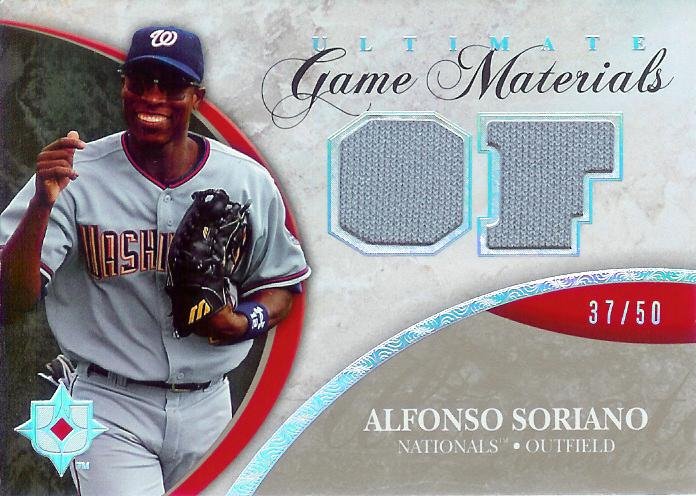 2006 Ulltimate Collection Dual Alfonso Soriano gu 37/50
