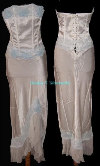 L~ Silk Corset Dress