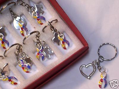 Autism Awareness Key Chain
