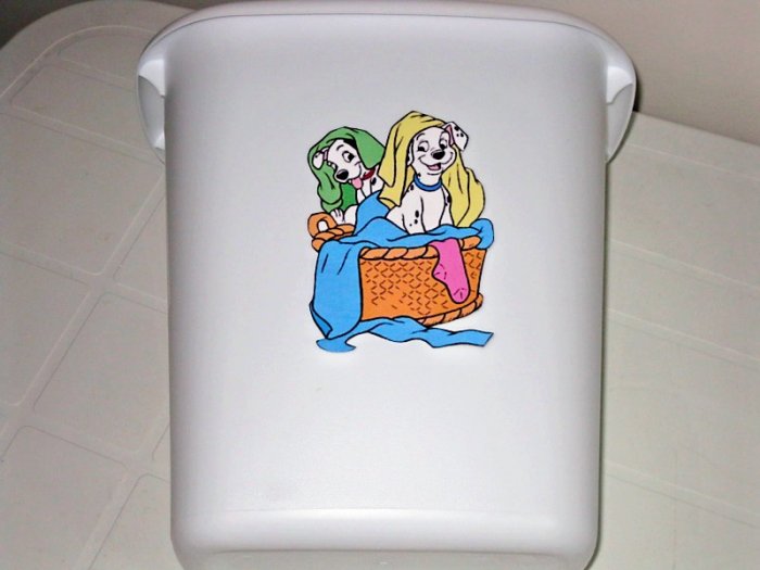 101 Dalmatian Trash Can