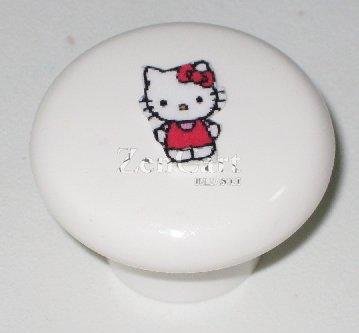Hello Kitty Plastic Drawer Knob