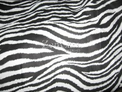 Zorina Zebra Square Hamper Liner
