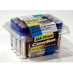 "AAA" Super Heavy Duty Batteries - 24 Pack
