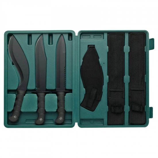 Maxam 7pc Survival Knife Set.