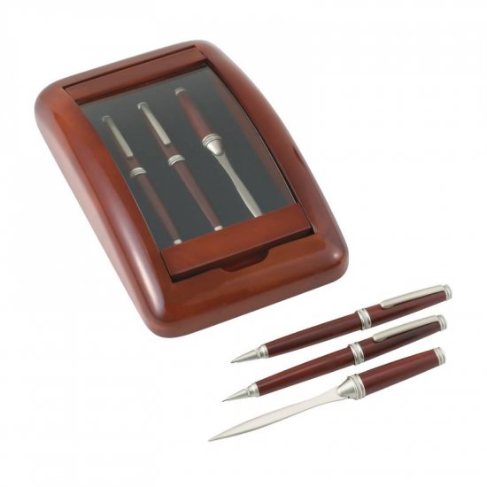 3pc Pen, Pencil and Letter Opener Set.