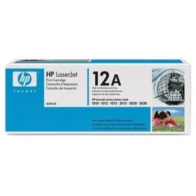 HP Q2612A Black Toner Cartridge for LaserJet 1012, 1018, 1020, 1022 - Retail