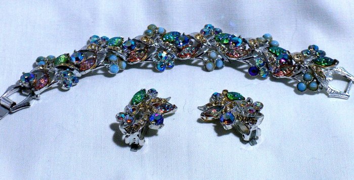 Florenza Rhinestone, Art Glass Demi
