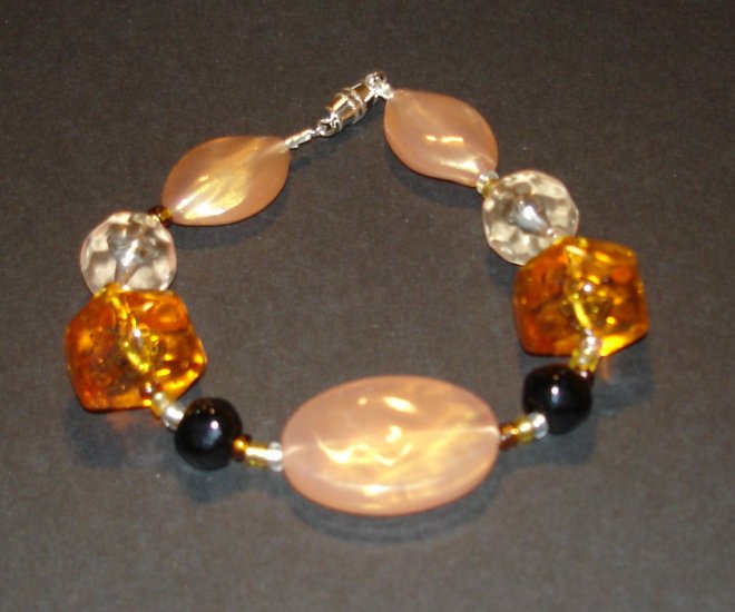 Amber Creme Bracelet