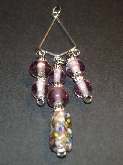Gold & Purple Clarity Pendant