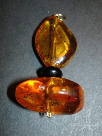 Amber Dot Pendant