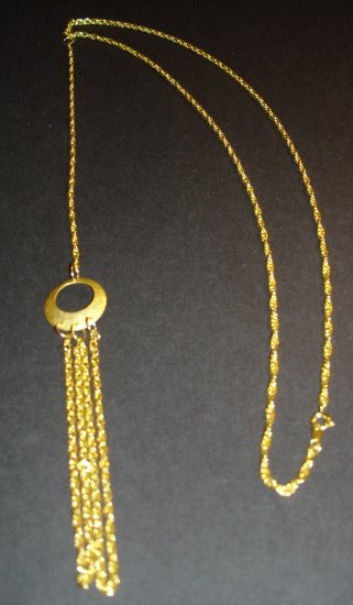 Golden Eclipse Necklace
