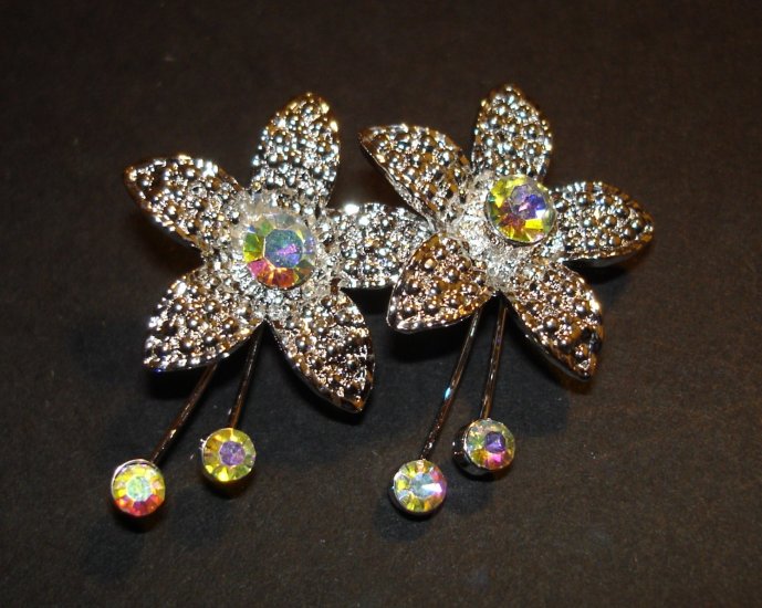 Flower Jewel Brooch