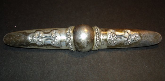 Silver Native American Tie Pin