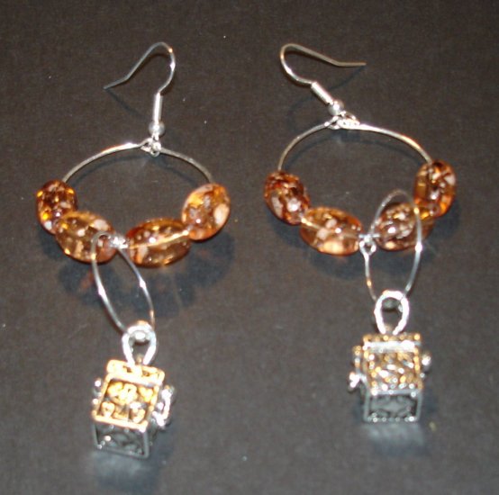 My Little Secret Dangle Earrings