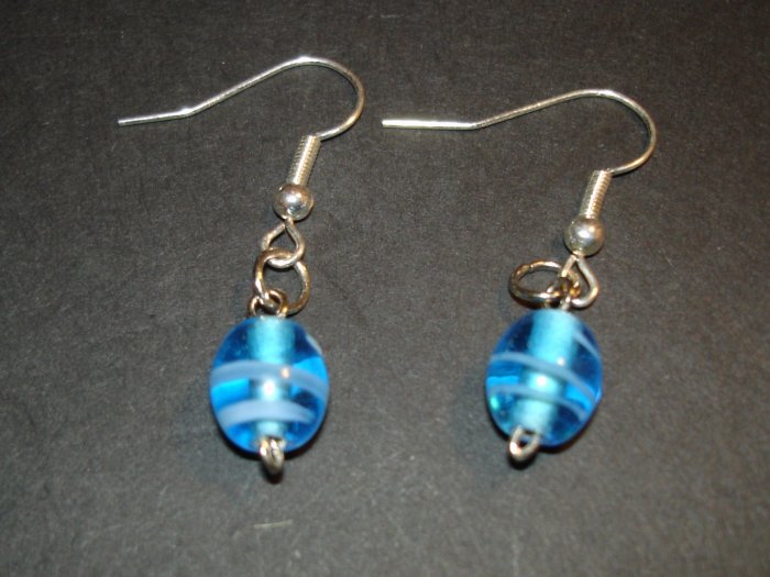 Blue Milk Earrings
