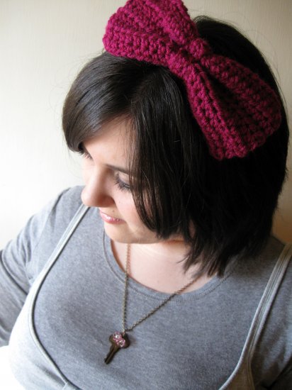 the Vanessa bow headband.