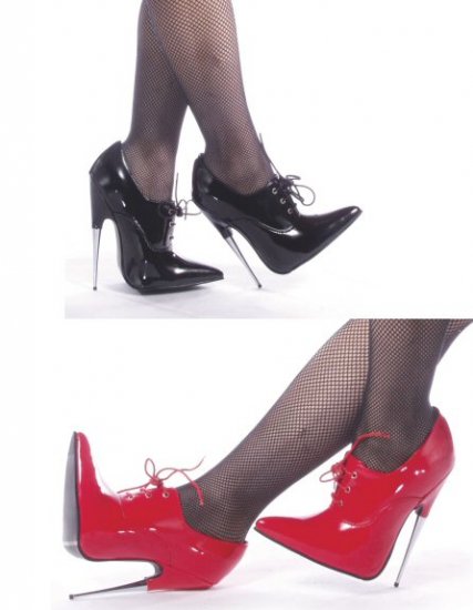 Scream - Women's Lace Up Fetish Pumps
