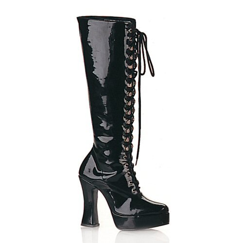 Exotica - Women's Lace Up Chunk Heel Boot