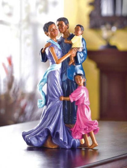 FAMILY OF FOUR FIGURINE--Item #: 36299