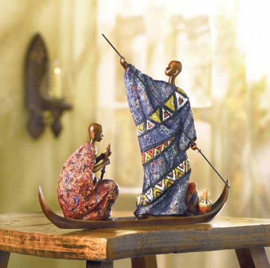 MASAI ON BOAT--Item #: 38189